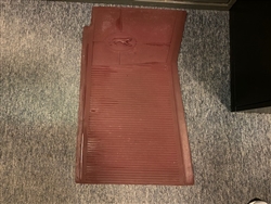 Mercury Cougar Dark Red Driver's Side Rubber Floor Mat