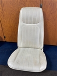 1971-1973 Cougar Decore White Front Bucket Seat
