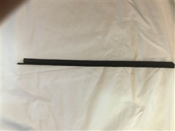 1414-1415-A-1 1969 COUGAR FRONT DOOR GLASS -REAR-VERTICAL WEATHERSTRIP