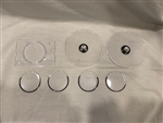 1967-1968 Cougar XR-7 REPRODUCTION Dash Instrument Lense Set