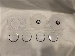 1967-1968 Cougar XR-7 REPRODUCTION Dash Instrument Lense Set