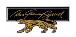 1967 Mercury Cougar Running Cat Decal with Dan Gurney Special Script