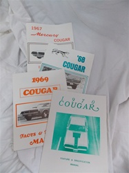 Mercury Cougar Facts Book