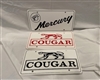 MERCURY COUGAR LICENSE PLATES