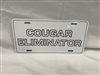 MERCURY COUGAR ELIMINATOR LICENSE PLATE