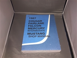 1967 Mercury Cougar Shop Manual
