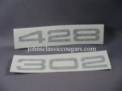 ELIM-4 1969 Front Fender Decals