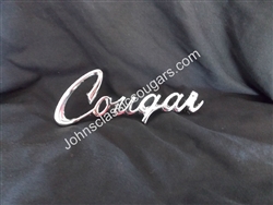 1969-1970 Cougar Front Left Hand Fender Extension Script