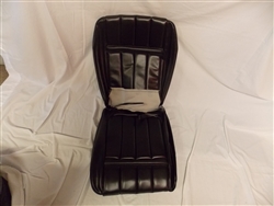 1969 Cougar XR-7 Black Bucket Seat Upholstery