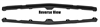 1967-1968 Cougar REPRODUCTION Front Bumper Filler Panel