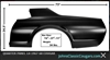 1967-1968 Mercury Cougar Quarter Panel
