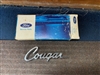 1971-1973 Cougar NOS Front Fender Cougar Script