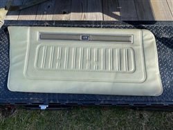 1968 Cougar Decore NOS Light Ivy Gold Door Panel-Driver's Side