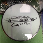 Mercury Cougar Accessory Round Folding Table