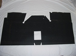 UPH-UL-13 '71-'73 UNDER FRONT RUG INSULATION