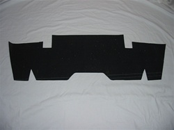 UPH-UL-19 '67-'68  UNDER REAR SEAT INSULATION