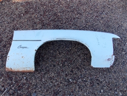 1971-1972 Mercury Cougar USED Passenger's Side Front Fender