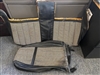 1970 Cougar Houndstooth Upholstery Fabric Pieces