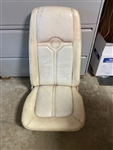 1971-1973 Cougar USED White Leather Seat