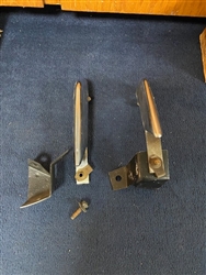 1967-1968 Cougar USED Accessory Rear Bumper Guards and Brackets