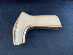 1970 Mercury Cougar USED Passenger's Side Front Fender Extension with Chrome Moulding
