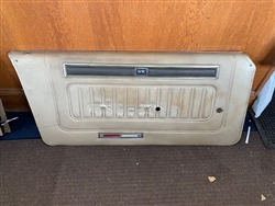 1968 Cougar Decore USED Nugget Gold Door Panel-Driver's Side