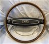 1968 Cougar Standard Woodgrain Steering Wheel
